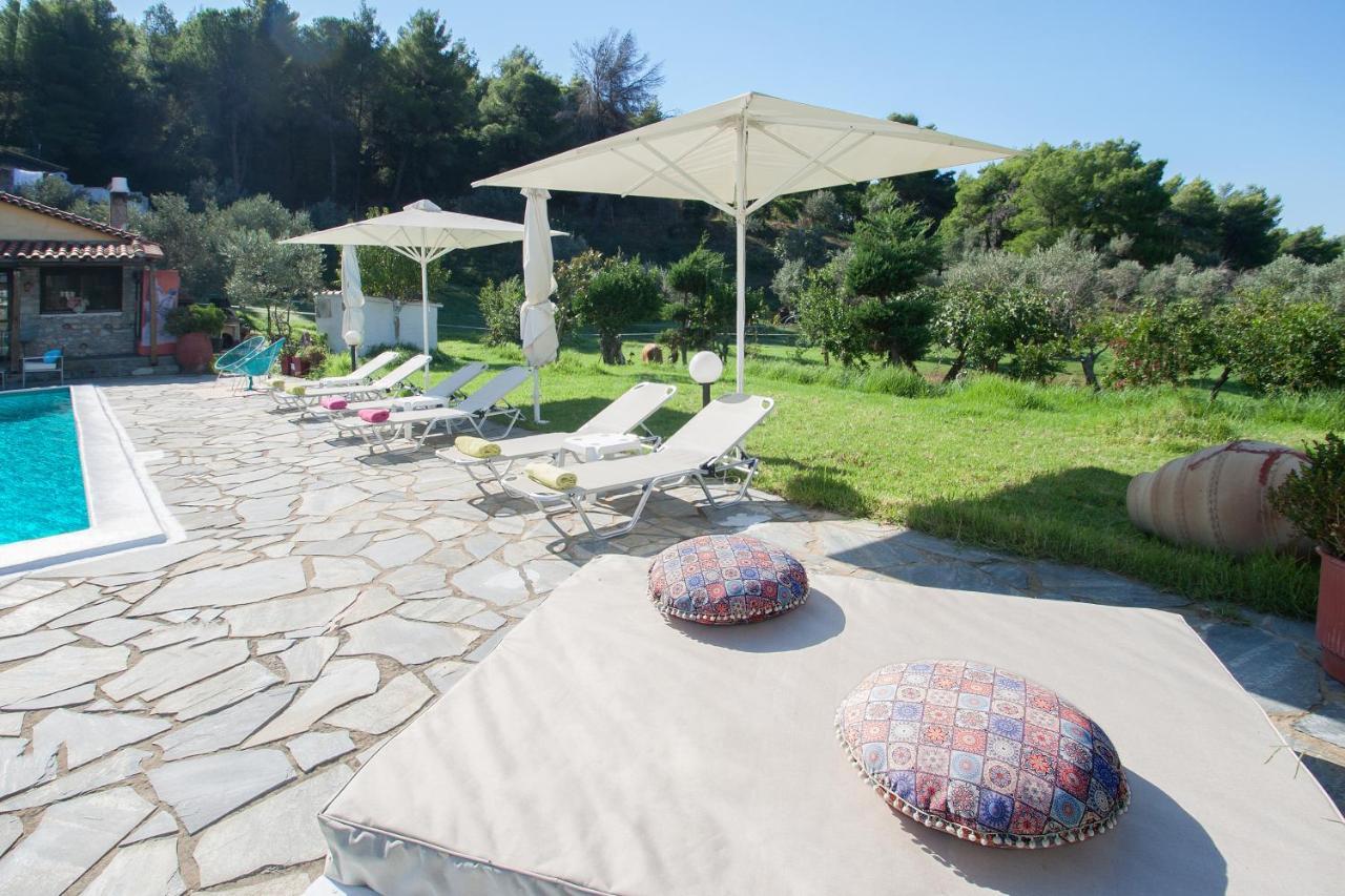 Angelos Studios Vromolimnos Buitenkant foto