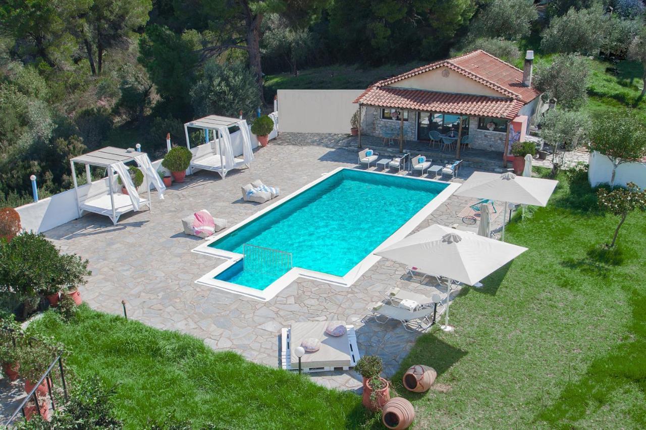 Angelos Studios Vromolimnos Buitenkant foto